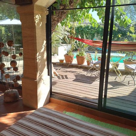Charming Stone Villa With Pool & Garden Montaren-et-Saint-Mediers ภายนอก รูปภาพ