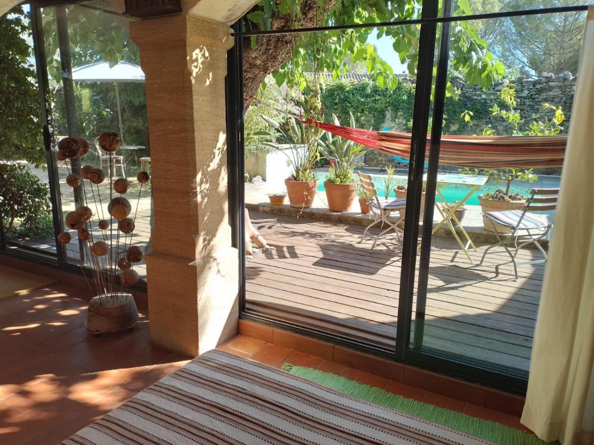 Charming Stone Villa With Pool & Garden Montaren-et-Saint-Mediers ภายนอก รูปภาพ